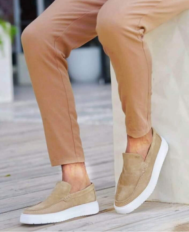 Rock Moccasin en Daim